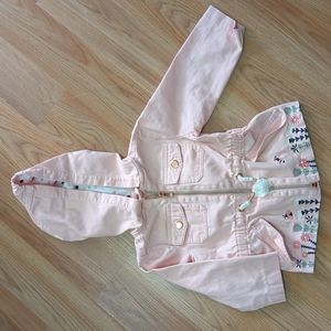 Pink jacket for baby girl